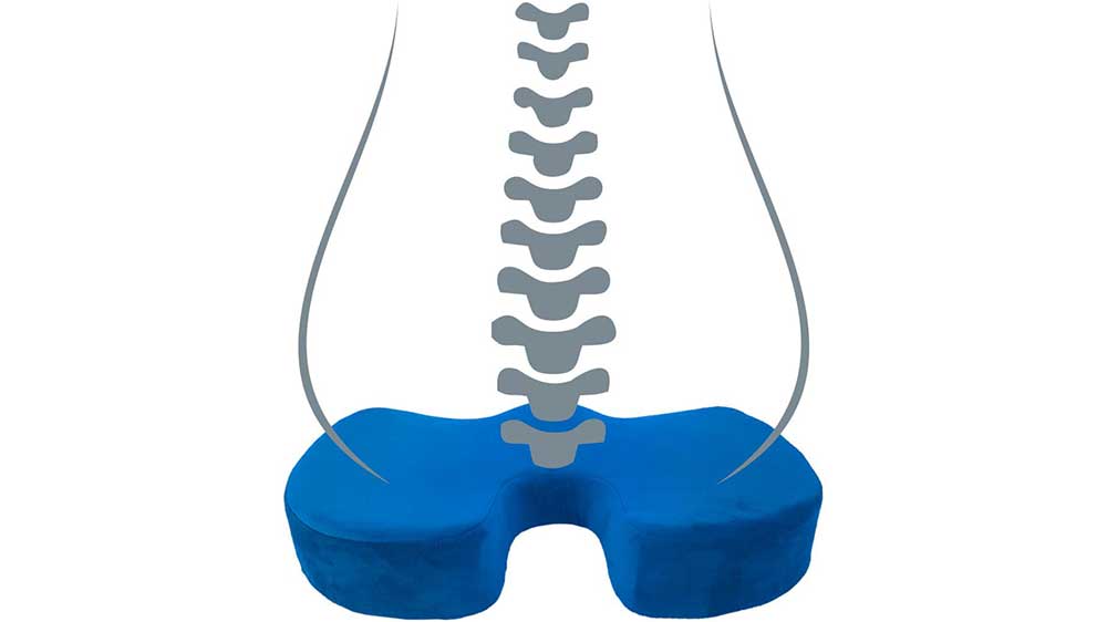Vizualizace rovné páteře díky ergonomickému podsedáku POWERTON_02