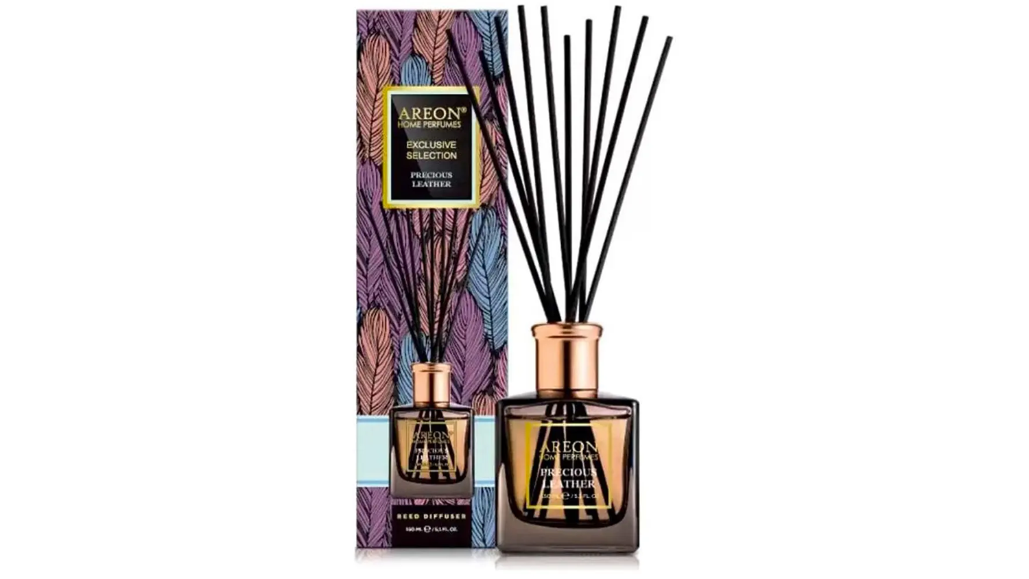 Osviežovač vzduchu AREON Sticks Exclusive Precious Leather 150 ml