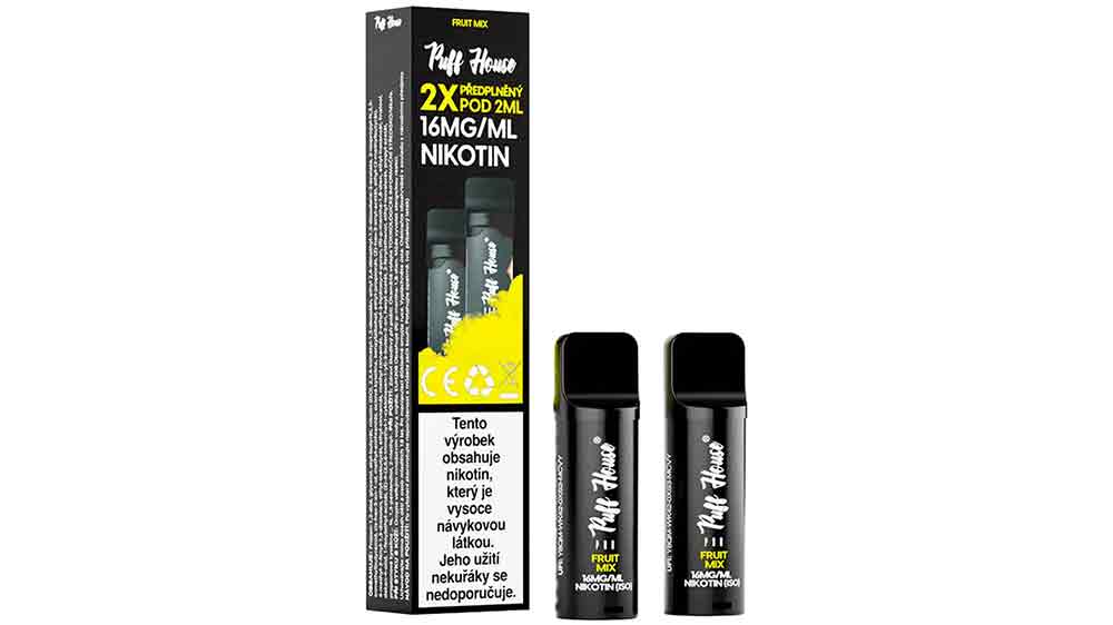 Elektronická náplň Puff House Fruit Mix, 2 ks_01
