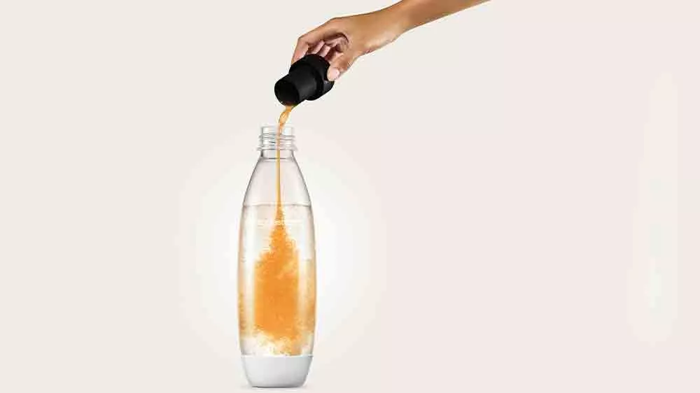 Liatie sirupu Citrus Mix do fľa&scaron;e Sodastream s perlivou vodou_03