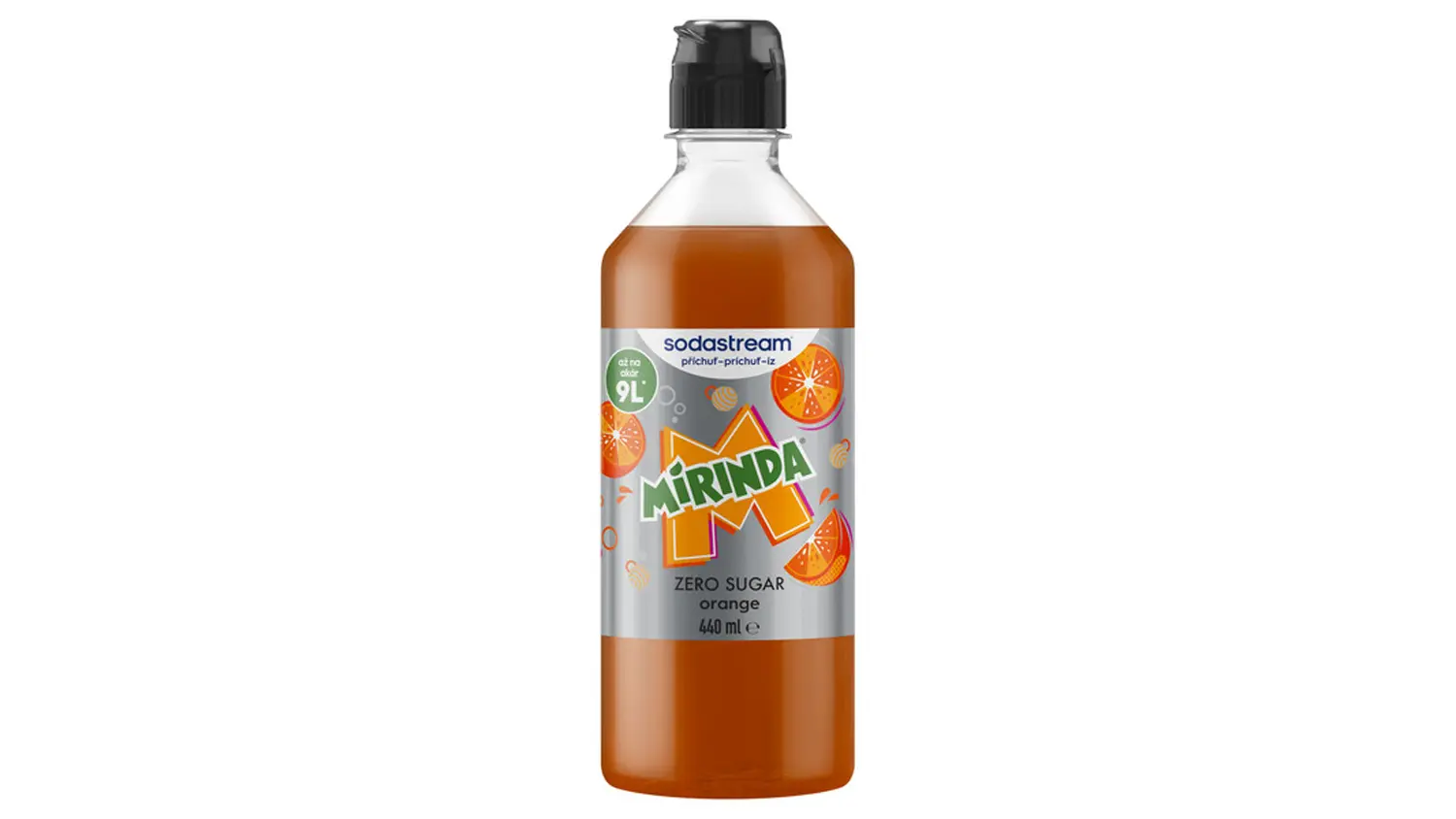 Příchuť Mirinda Zero Sodastream 440 ml
