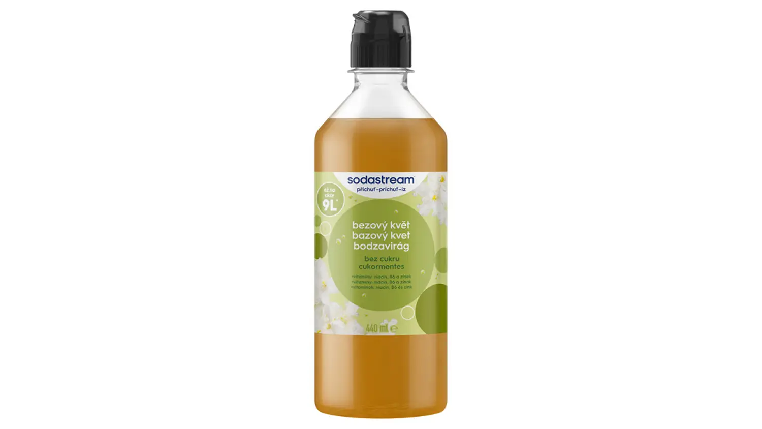 Příchuť Bezinka Zero Sodastream 440 ml