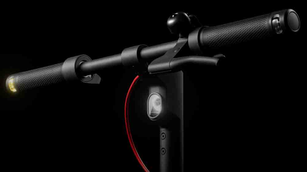 Přední LED světlo elektrické koloběžky Segway eKickScooterF2 Pro E II_04