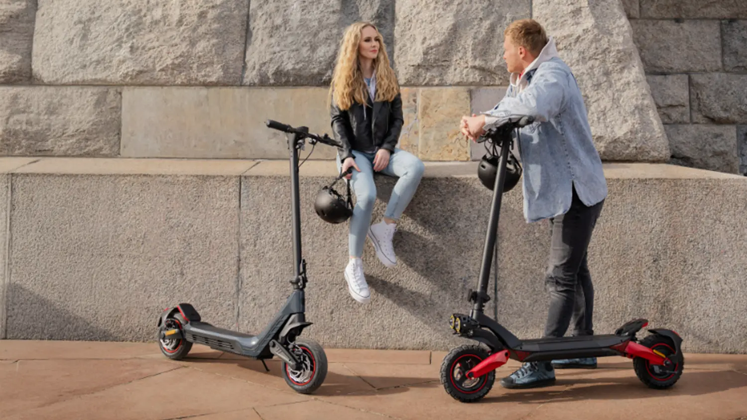Convenient charging for your scooter