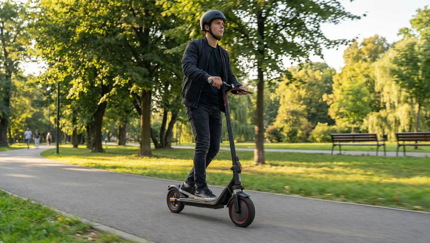 Jízda rychlostí až 25 km/h