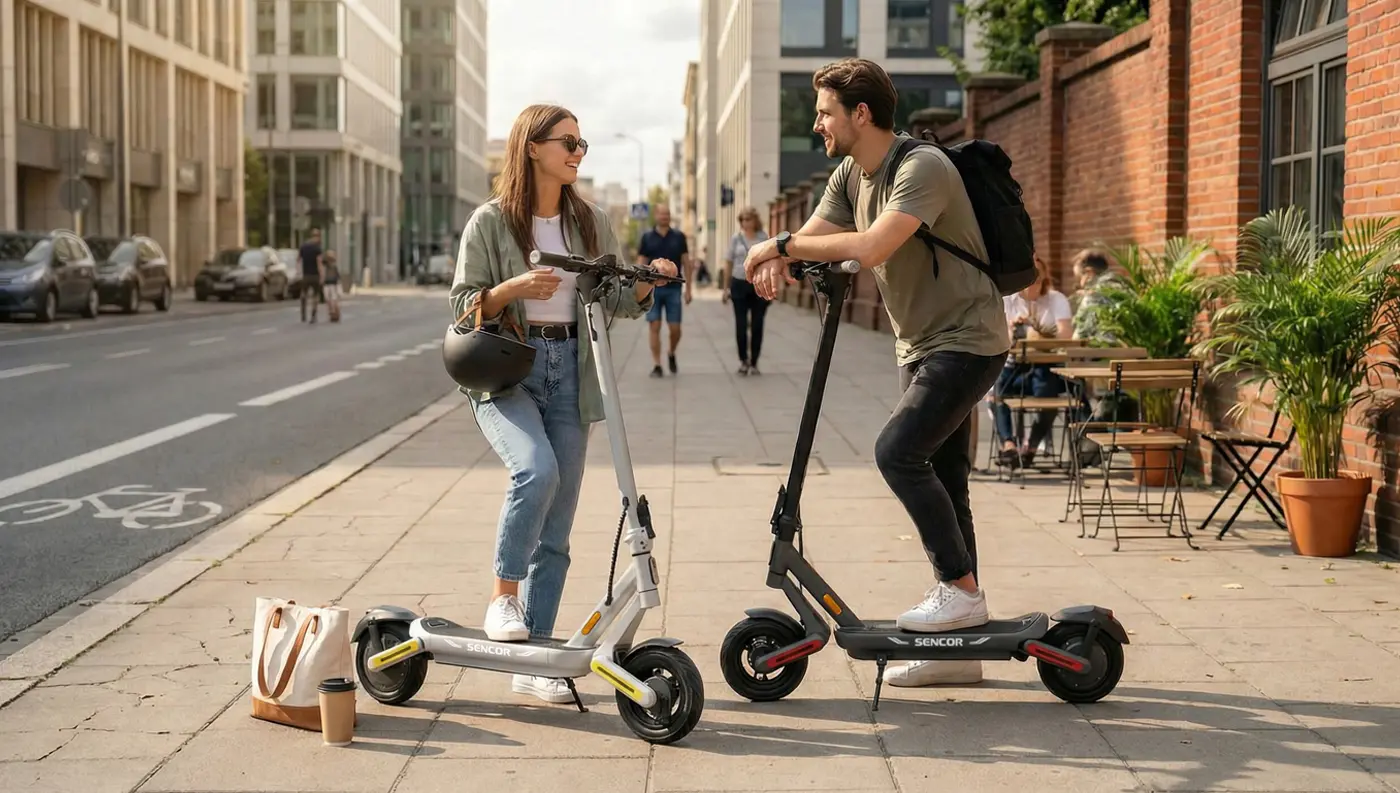 J&iacute;zda po městě s rychlost&iacute; 25 km/h