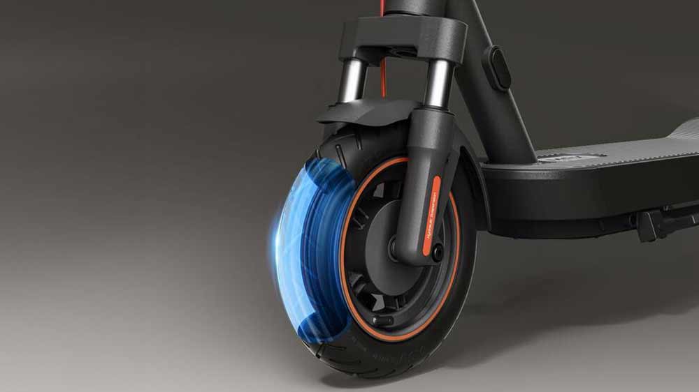Electric Scooter Xiaomi 5 Max GL detail na přední kolo_03