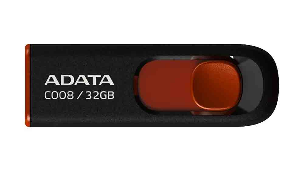 Flash disk ADATA C008, 32GB čern&yacute;_01