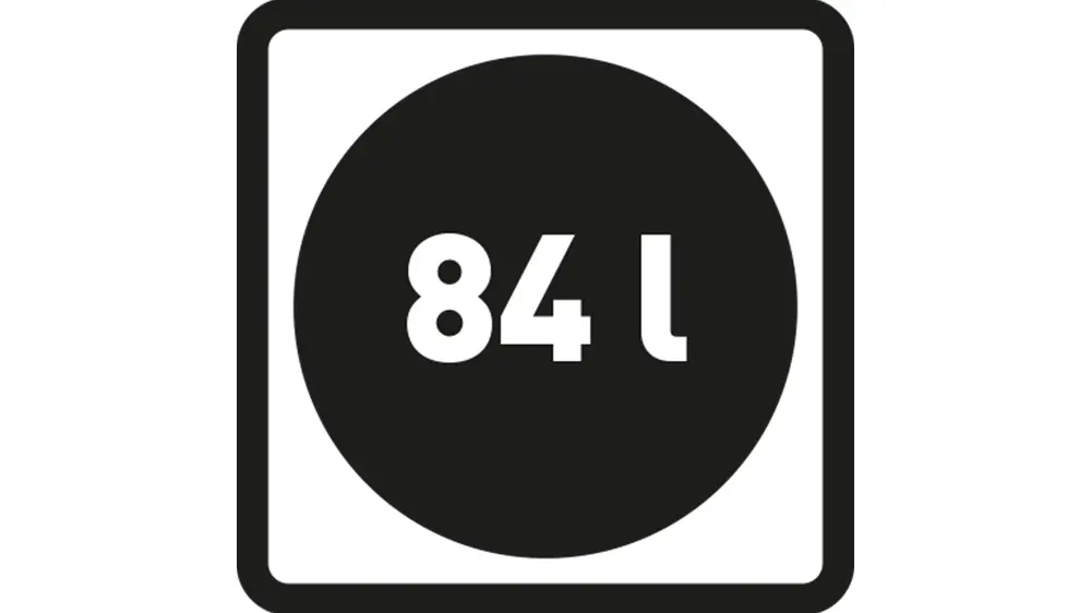 Objem trouby 84 l