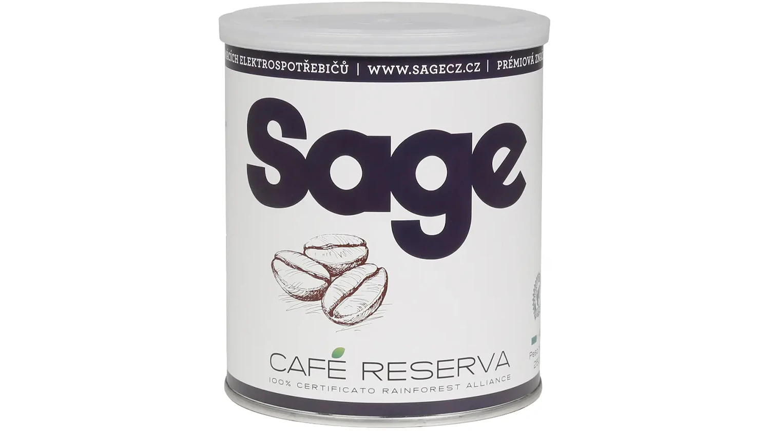 Zrnkov&aacute; k&aacute;va Sage Reserva 250g v elegantn&iacute;m balen&iacute;