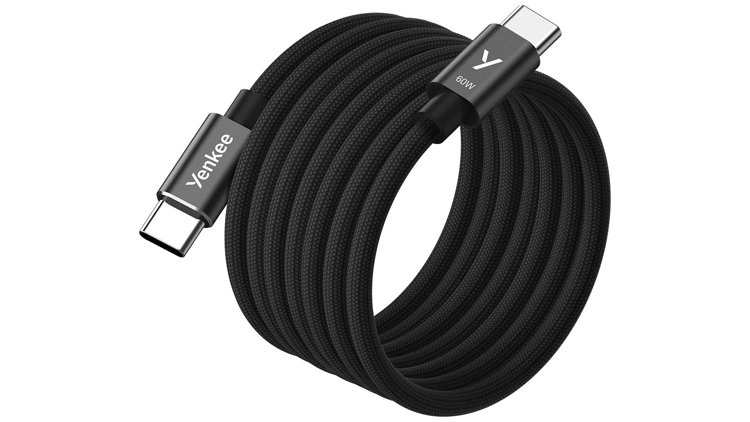 Magnetick&yacute; USB-C kabel Yenkee YCU MAGNETIC 03 BK