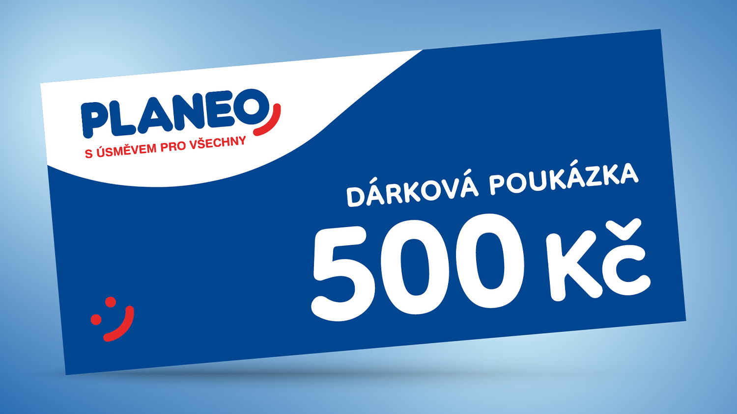 D&aacute;rkov&aacute; pouk&aacute;zka 500 Kč