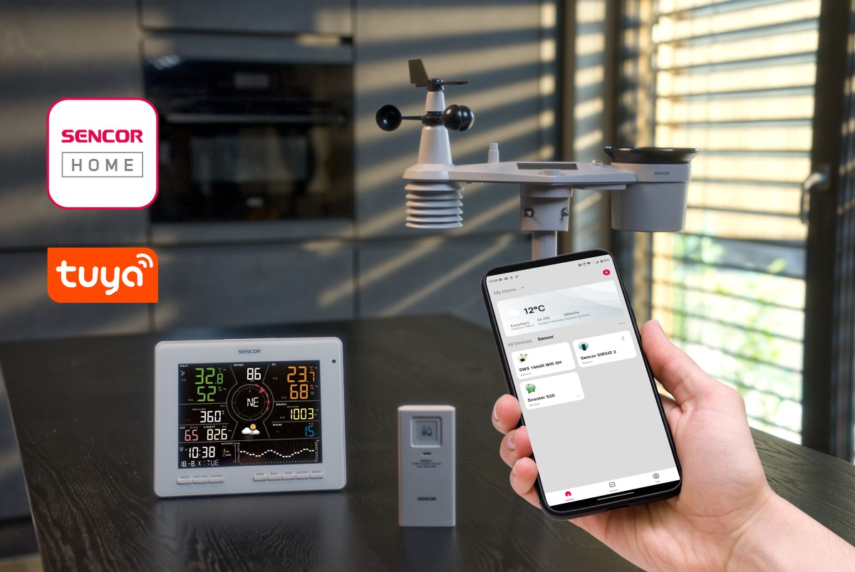 Meteostanice s aplikac&iacute;