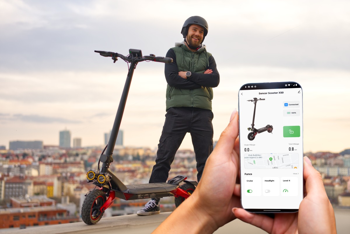 Všechny funkce máte v ruce a v aplikaci